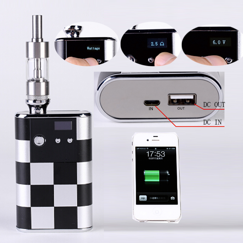 original T Max s80 box mods s80 chip with 5000mahn battery for iphone 6 iphone 5s  Apple.ipad