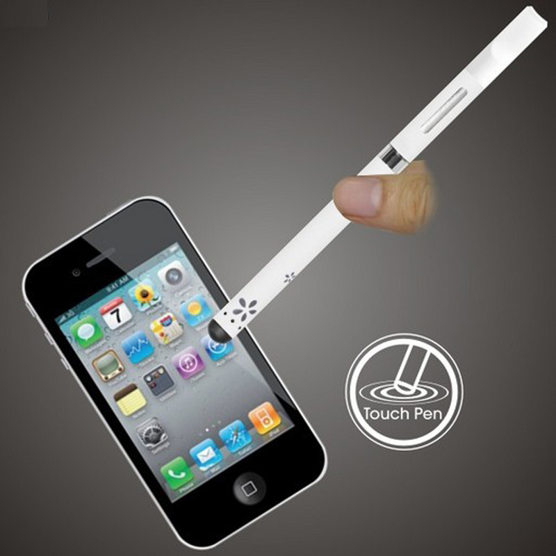 ​Bud touch vape pen ecig min touch vapor pen without buttons for iphone 6 iphone 5s touch pen