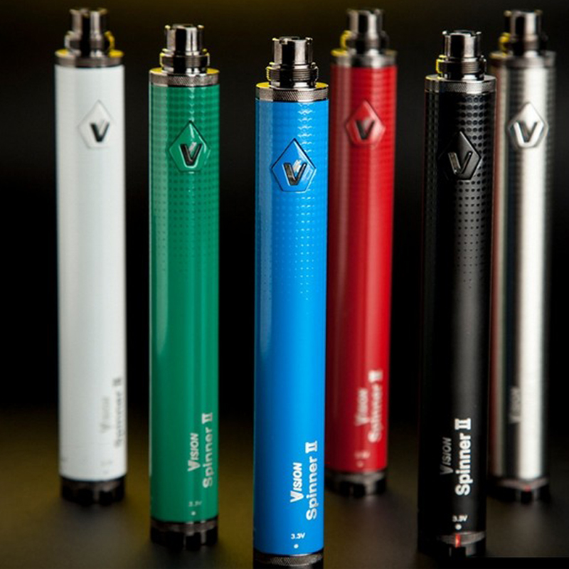 Vision spinner II  Vision Spinner 2 Variable Voltage 1600mAh eGo Battery fit all clearomizers and vapors.vapes.atomizers.glassomizers.cartomizers